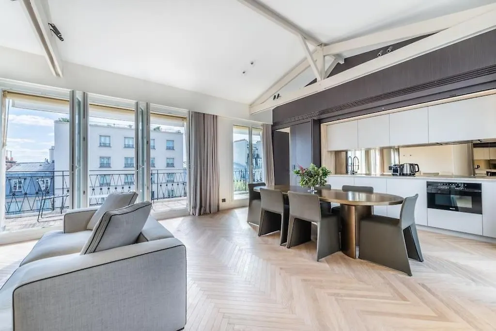 Luxueux Appartement Haussmannien Avec Vue Sur Paříž Francie