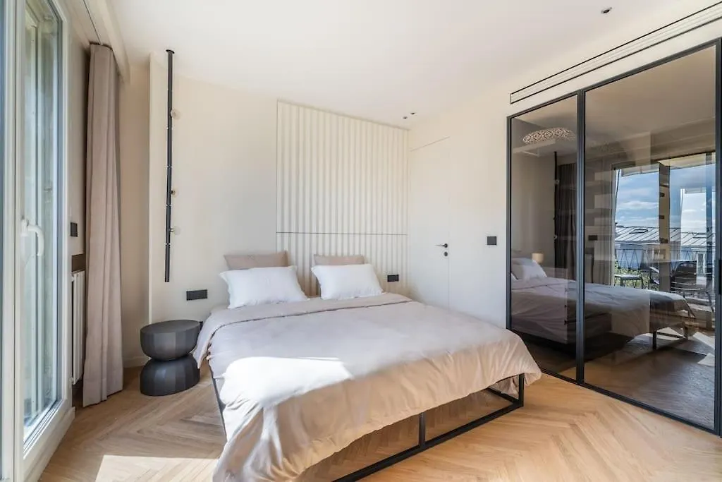 Luxueux Appartement Haussmannien Avec Vue Sur Paříž 0*,  Francie