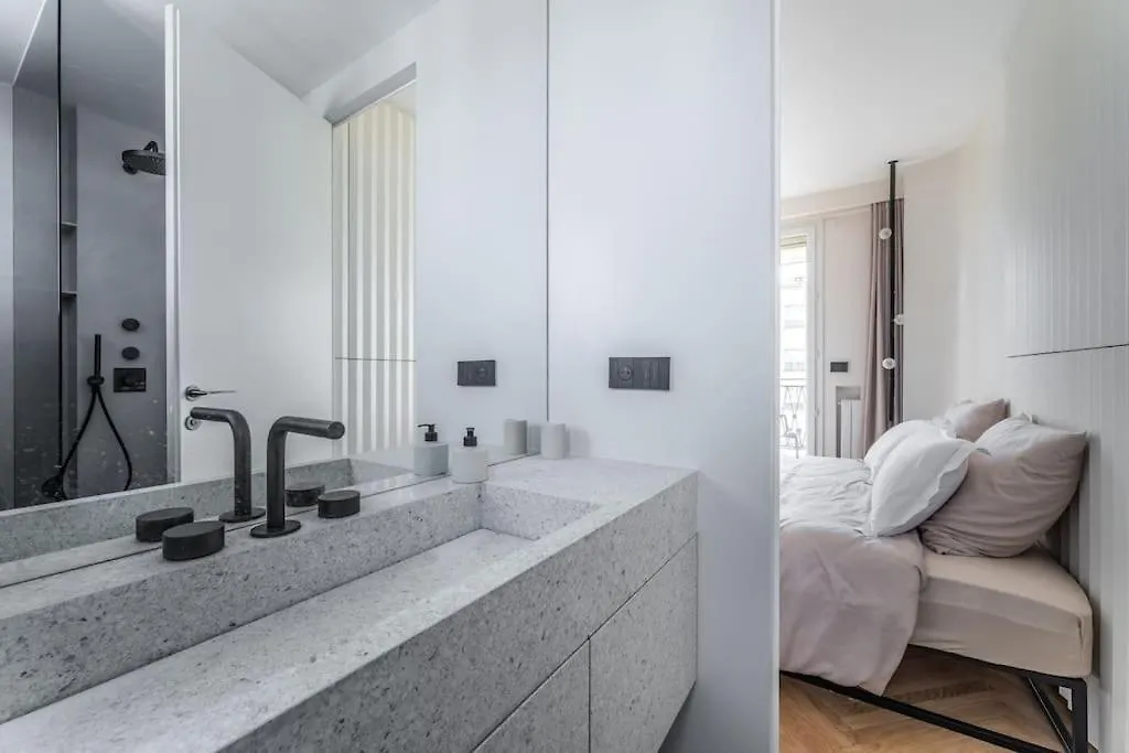 Luxueux Appartement Haussmannien Avec Vue Sur Paříž 0*,  Francie