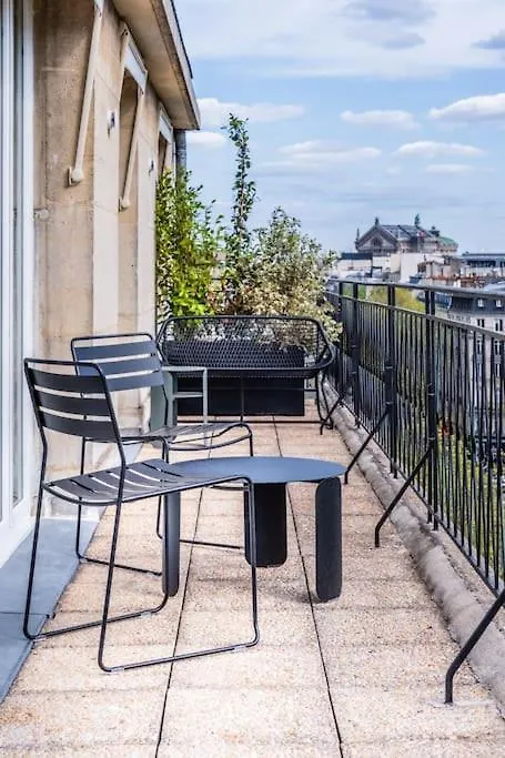 Luxueux Appartement Haussmannien Avec Vue Sur Paříž