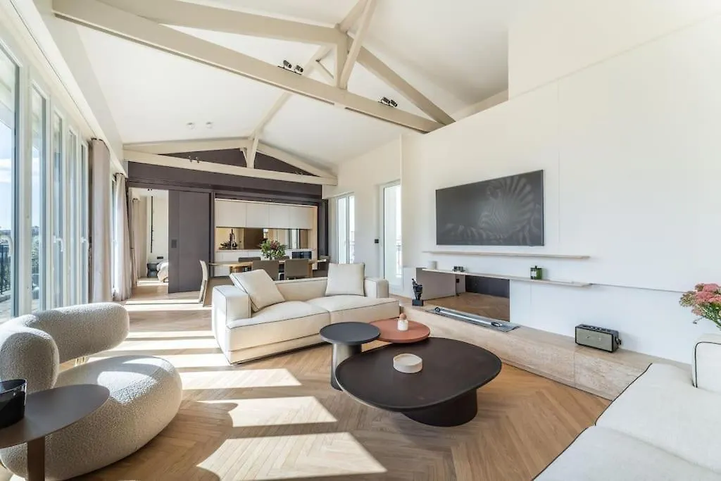 Luxueux Appartement Haussmannien Avec Vue Sur Paříž